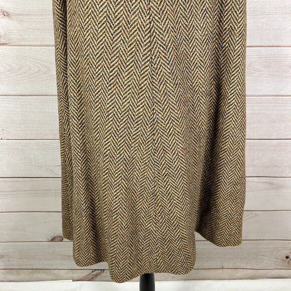 VTG Cape Shawl Wrap One Size Bolero Woven Tweed - Picture 8 of 13